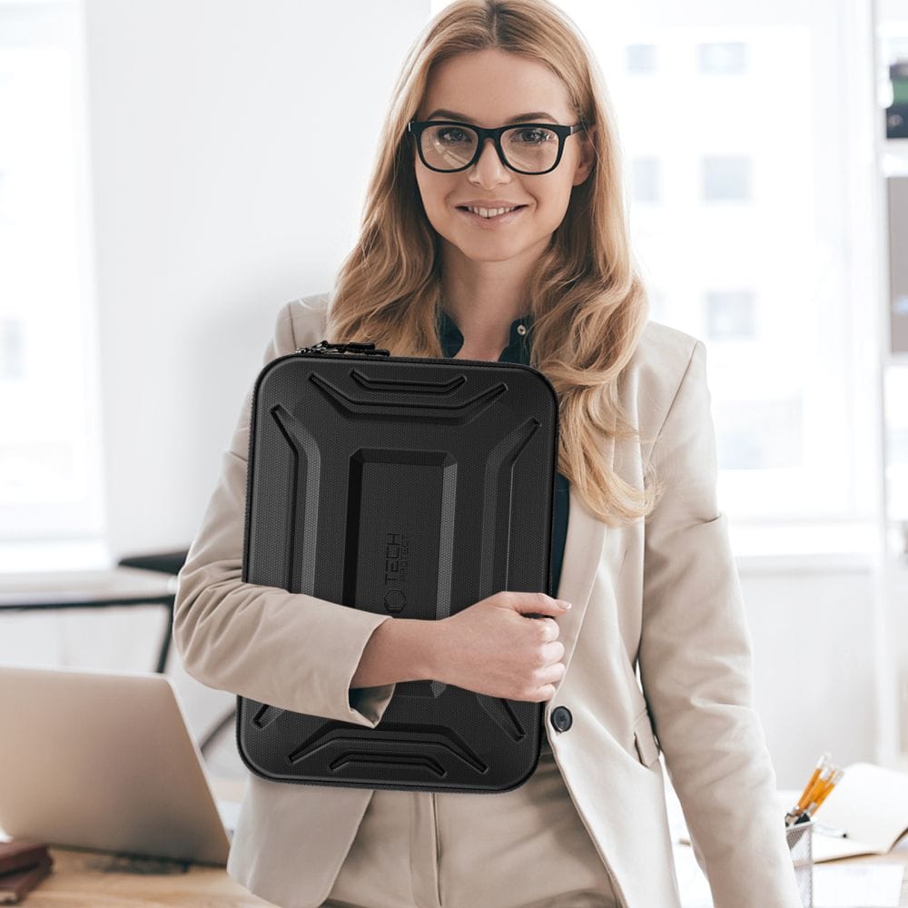 Tech-Protect Kevlar Pro-etui til bærbar computer 15-16" – Svart / Laptop-etui / Computertaske