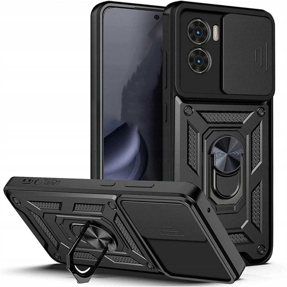 Tech-Protect CamShield Pro-etui til Xiaomi Poco X7 PRO 5G - mat sort
