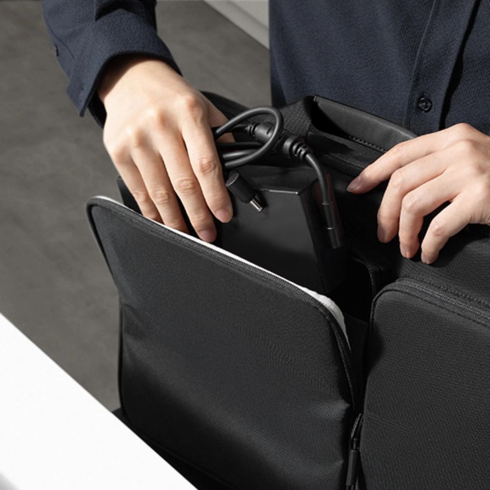 Tech-Protect Defender Taske til 17" bærbar computer - sort