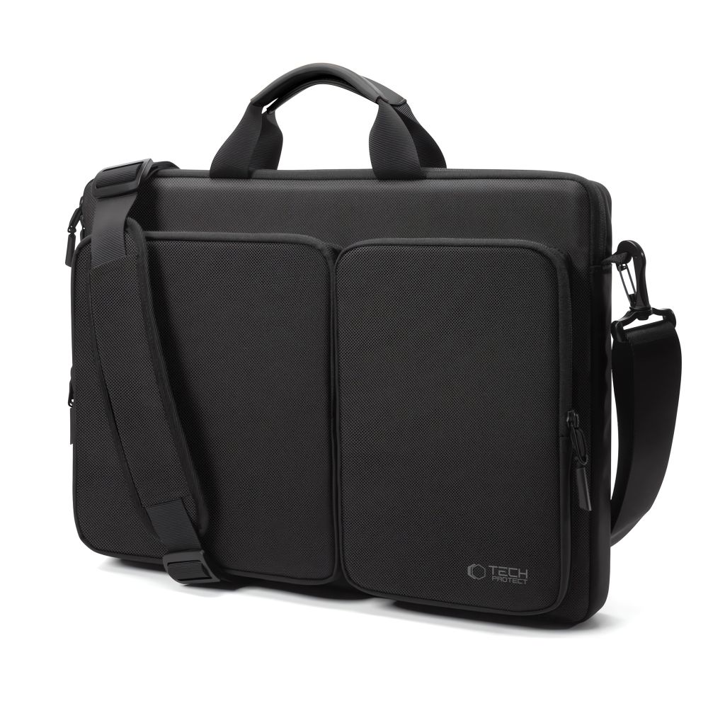 Tech-Protect Defender Taske til 17" bærbar computer - sort