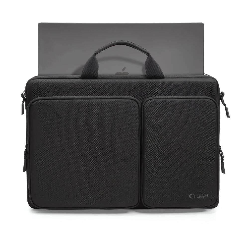 Tech-Protect Defender Taske til 17" bærbar computer - sort