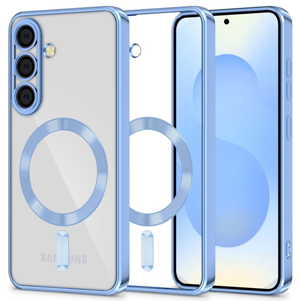 Tech-Protect MagFlex MagSafe-etui til Samsung Galaxy S25 - Klar blå