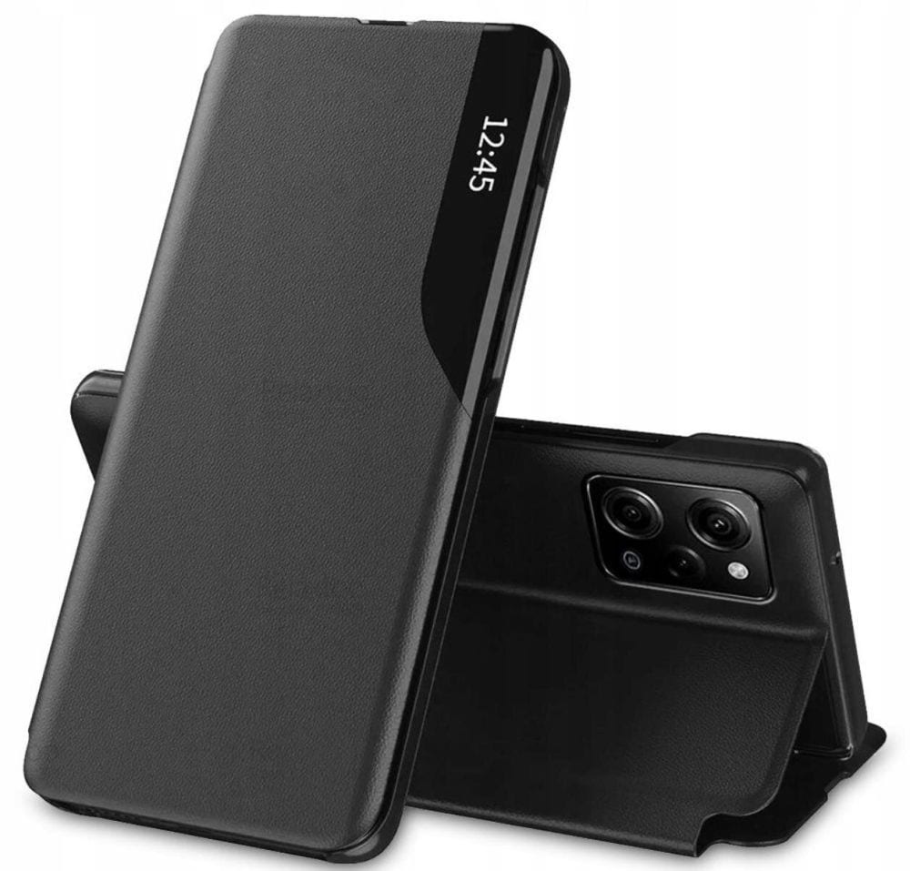 Tech-Protect Smart View-etui til Xiaomi Redmi 12 - sort