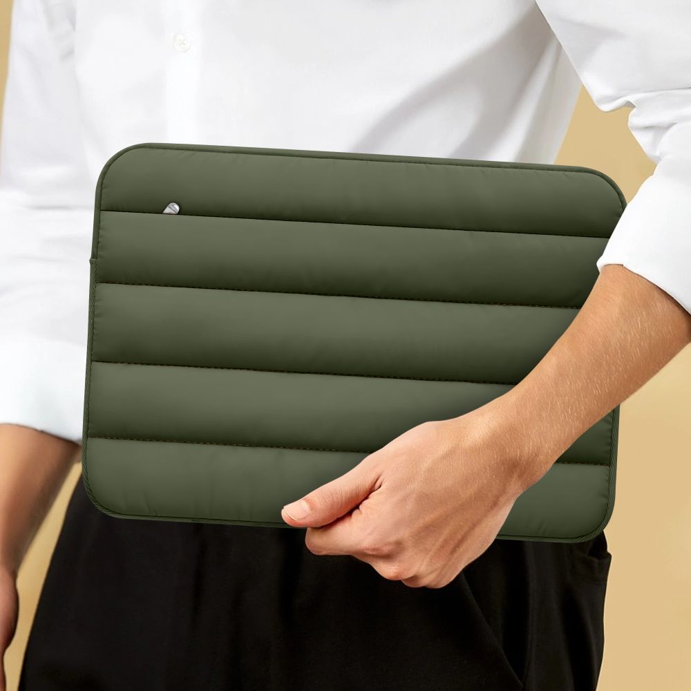 Tech-Protett Fluffy Laptop Bag 13-14 - Grøn