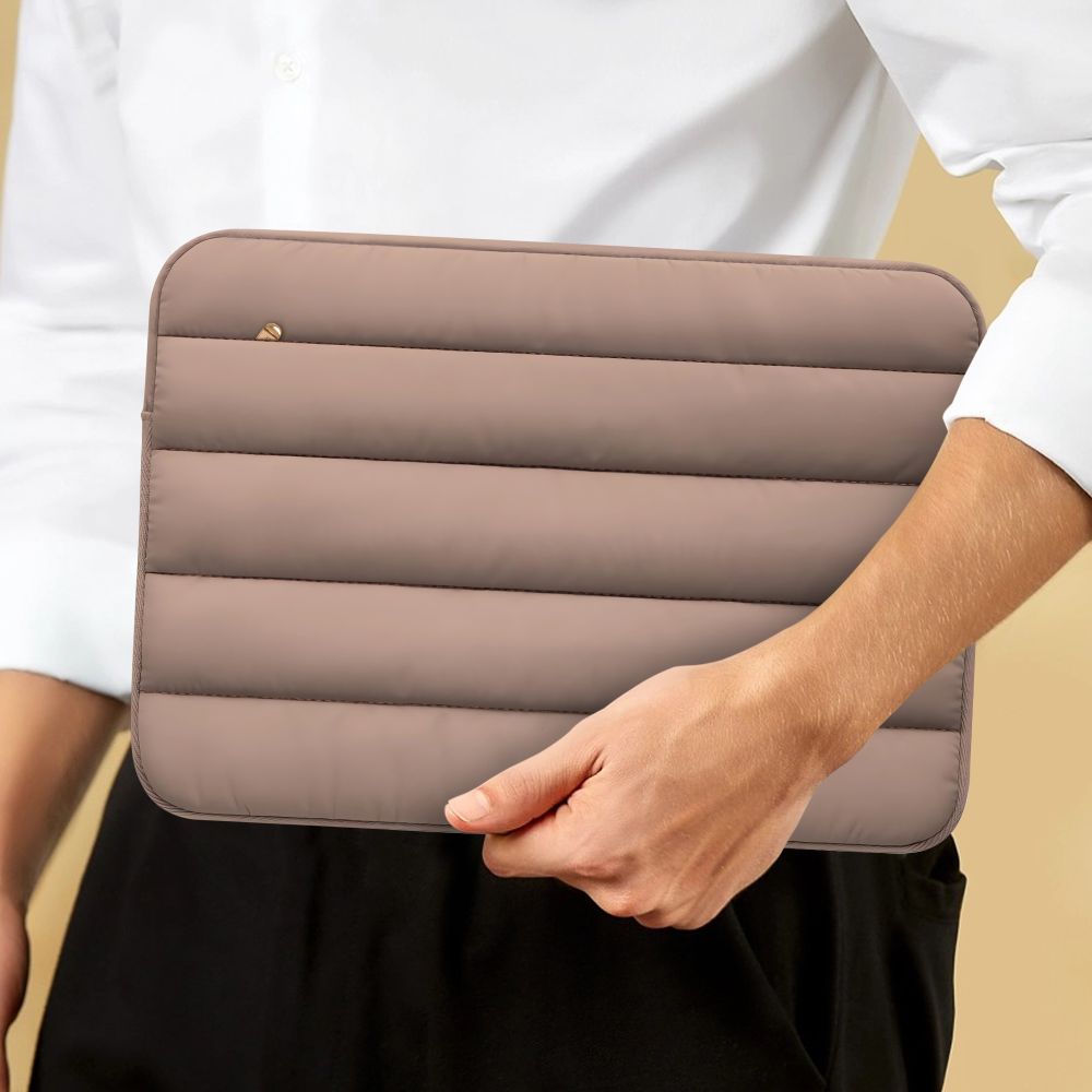 Tech-Protett Fluffy Laptop Bag 13-14 - Brun