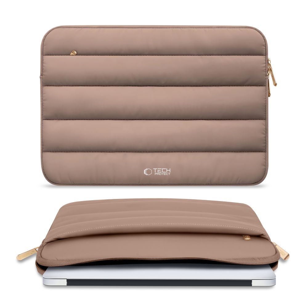 Tech-Protett Fluffy Laptop Bag 13-14 - Brun