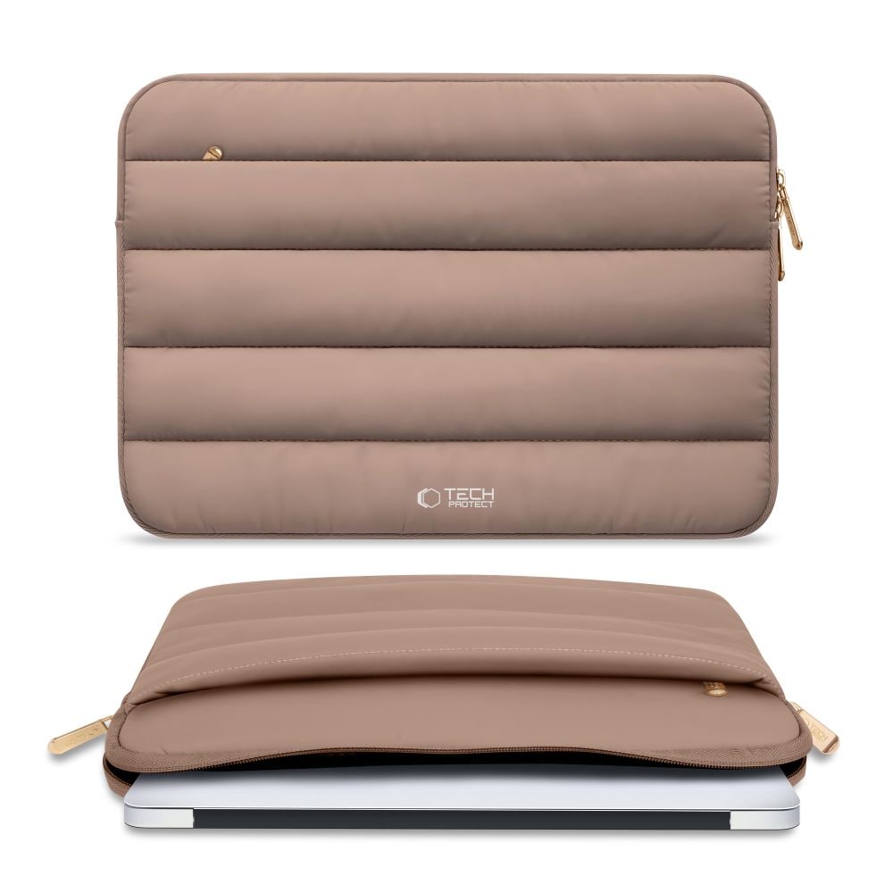 Tech-Protett Fluffy Laptop Bag 15-16 - Brun