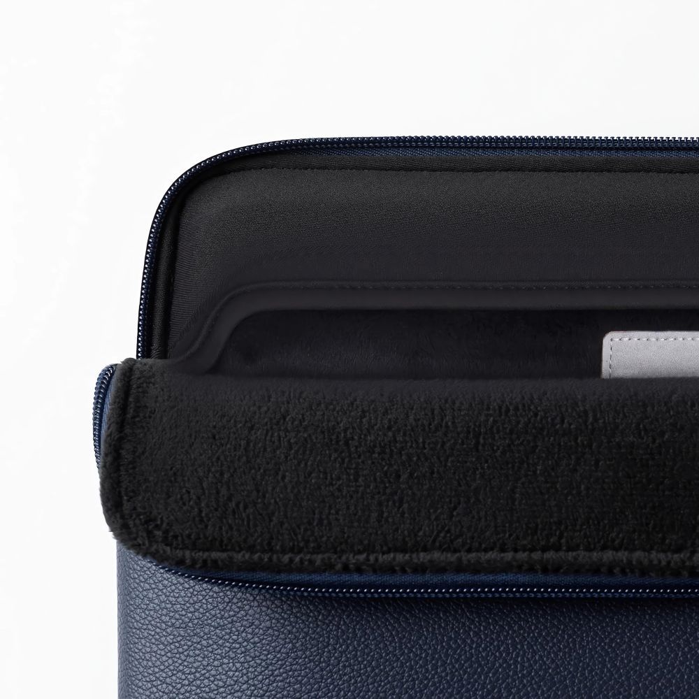Tech-Protect Fleece Laptop-taske 13-14" - Blå
