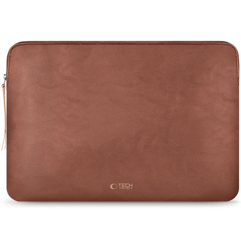 Tech-Protect Fleece Laptop-taske 15-16 - Brun