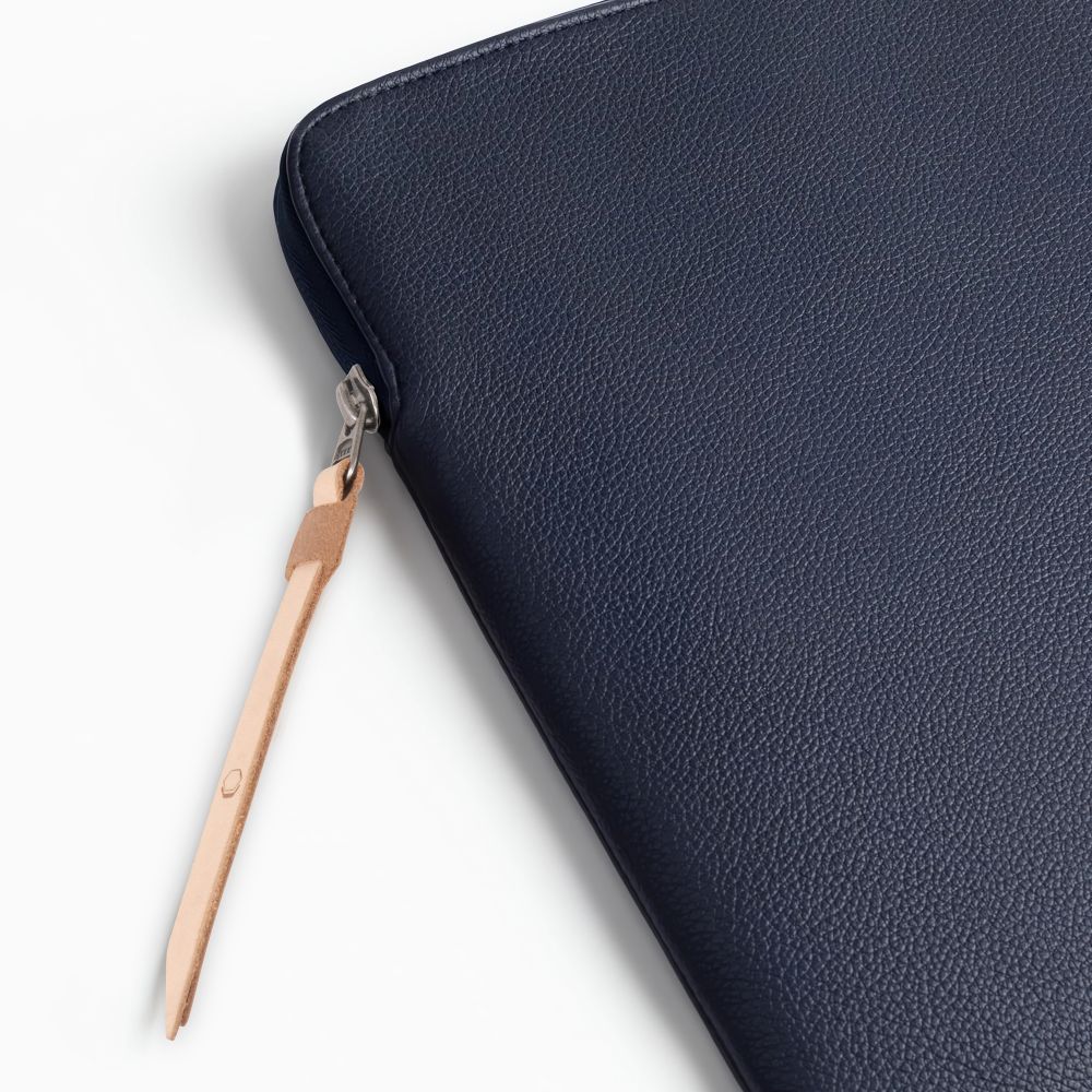 Tech-Protect Fleece Laptop-taske 15-16 - marineblå
