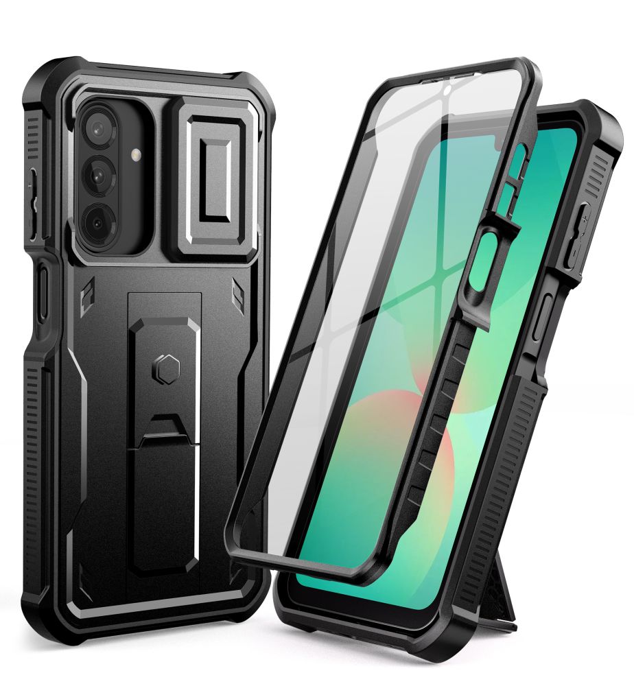 Tech-Protect Kevlar Cam+-etui til Samsung Galaxy A26 5G - Sort