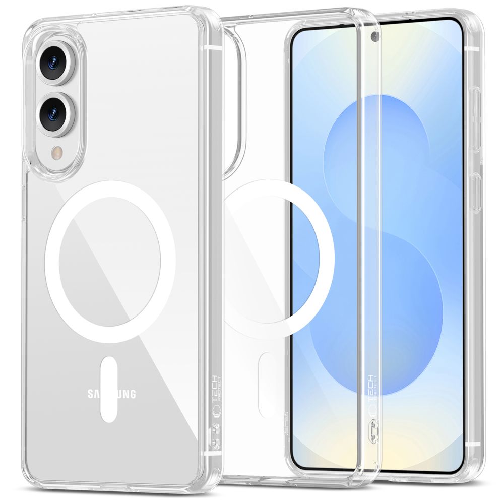 Tech-Protect FlexAir Hybrid MagSafe-etui til Samsung Galaxy S25 Edge - Klar