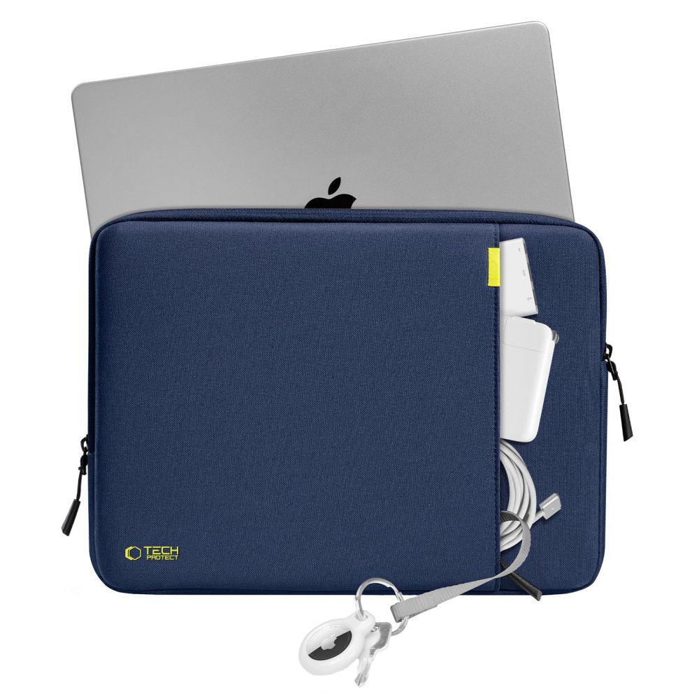 Tech-Protect Defender Laptop-taske 15-16 - marineblå
