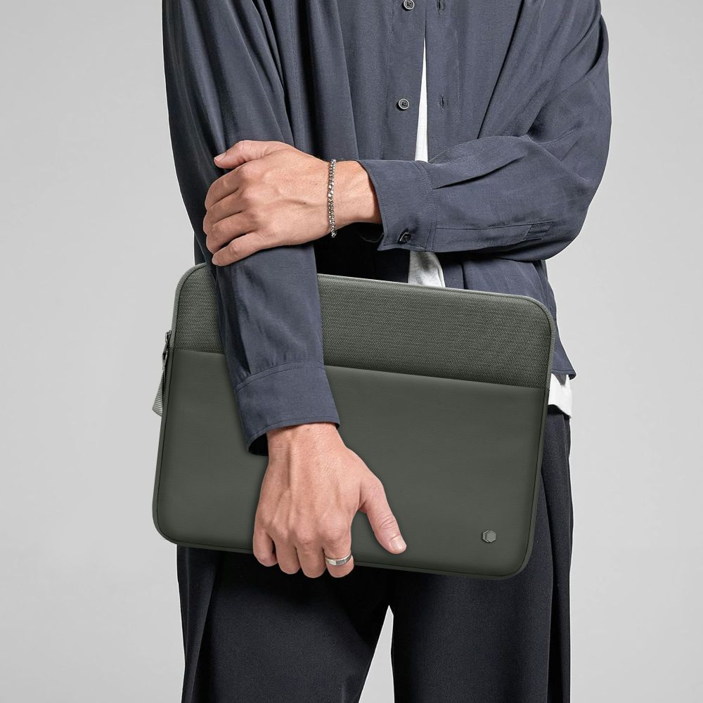 Tech-Protect Sleeve Laptop-taske 13-14 - Grøn
