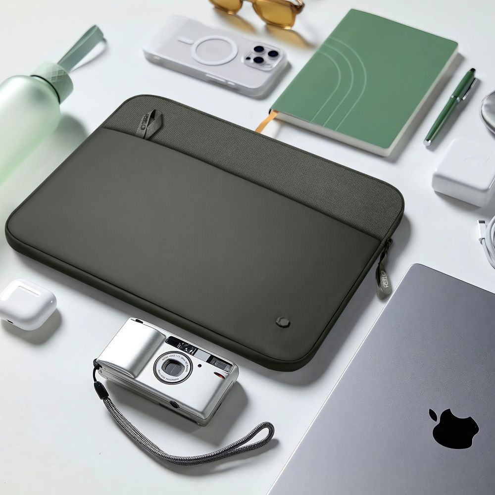Tech-Protect Sleeve Laptop-taske 13-14 - Grøn