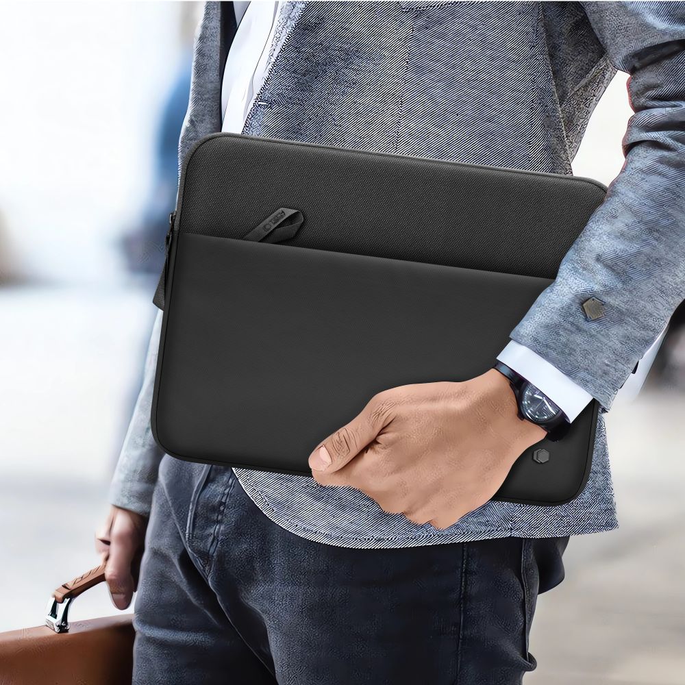 Tech-Protect Sleeve Laptop-taske 15-16 - Sort