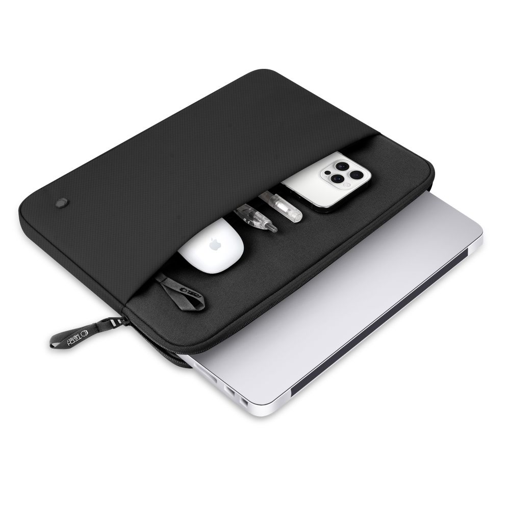 Tech-Protect Sleeve Laptop-taske 15-16 - Sort