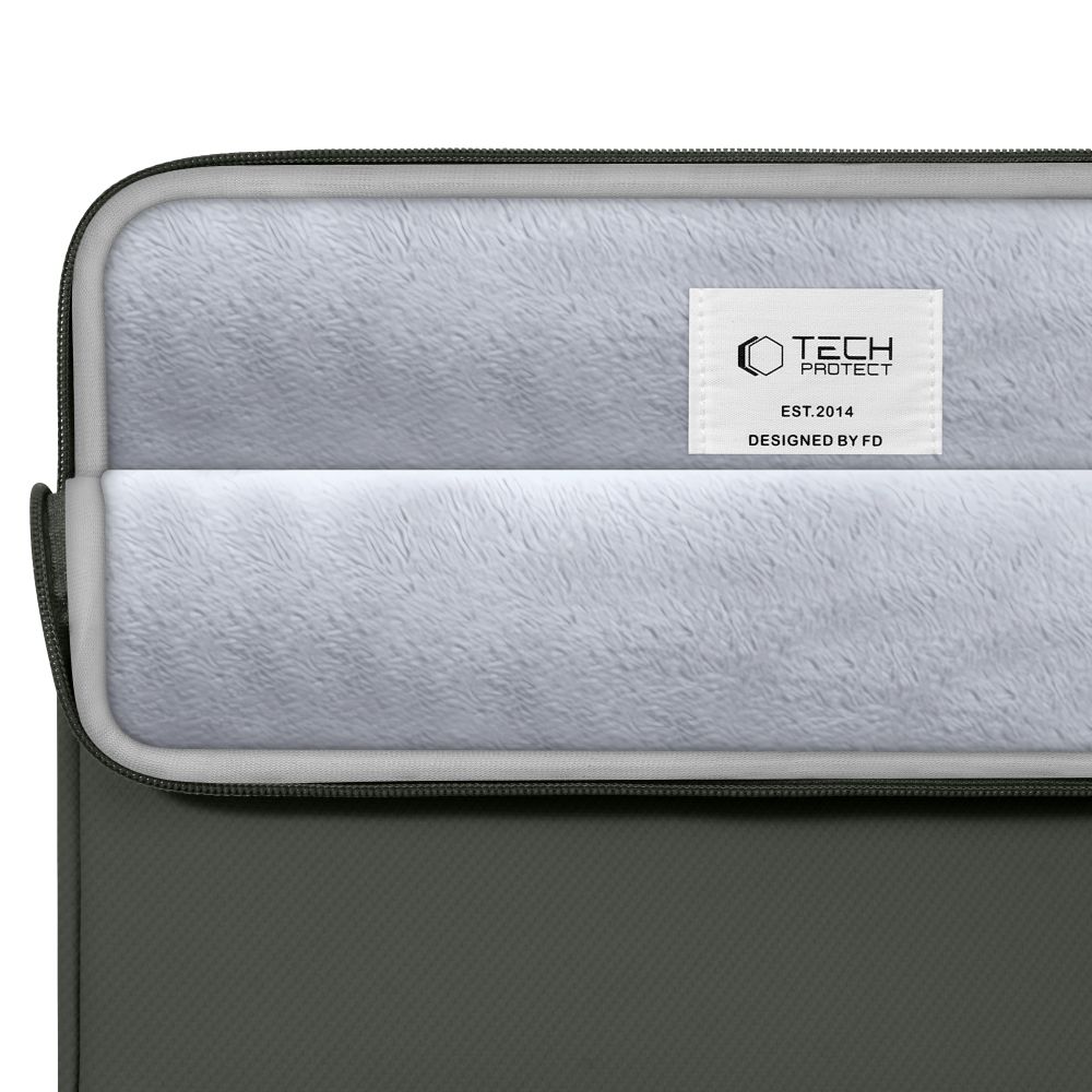 Tech-Protect Sleeve Laptop-taske 15-16 - Grøn