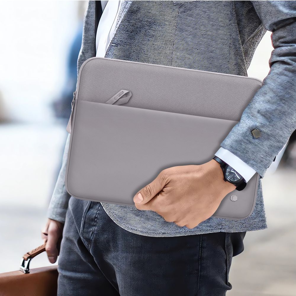 Tech-Protect Sleeve Laptop-taske 15-16 - Grå