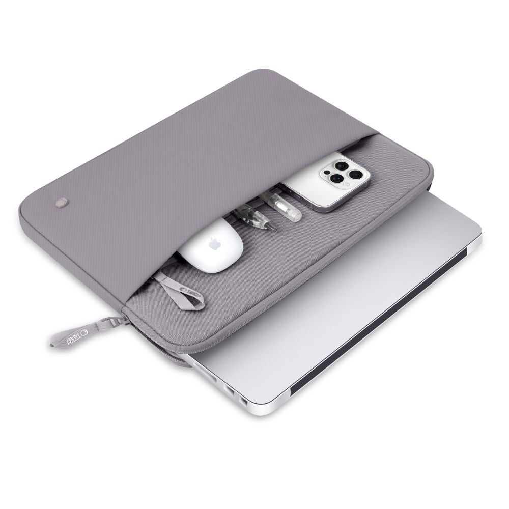 Tech-Protect Sleeve Laptop-taske 15-16 - Grå