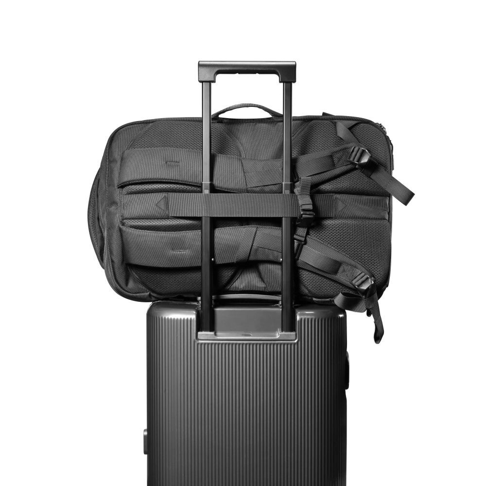 Tech-Protect Defender S40-rygsæk til Ryanair & Wizzar, 20L bærbar computer - Sort