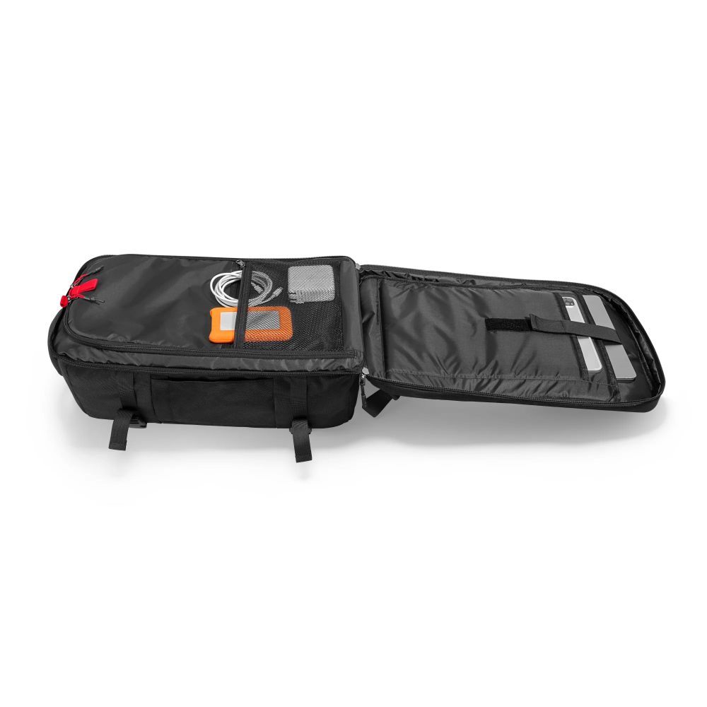 Tech-Protect Defender S40-rygsæk til Ryanair & Wizzar, 20L bærbar computer - Sort