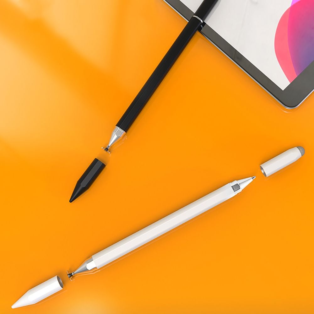 Tech-Protect USP200 3-TIP Stylus Passiv Pen – Hvid / Passiv styluspen / Touchscreen-pen