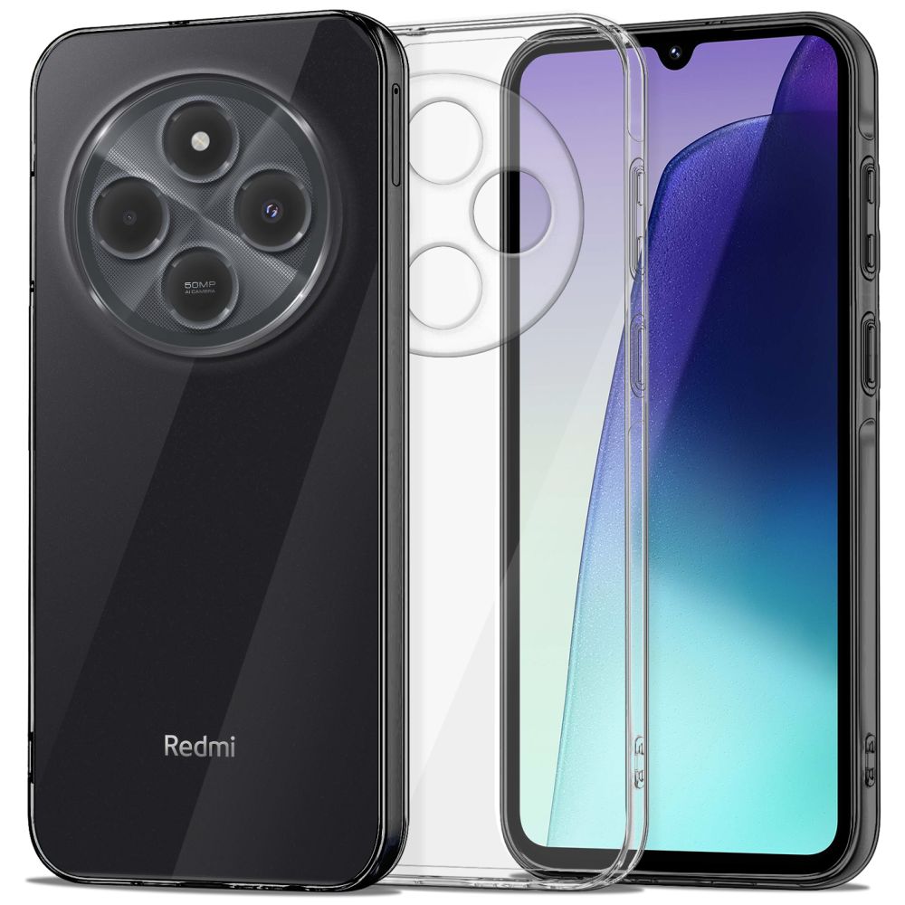 Tech-Protect FlexAir+-etui til Xiaomi Redmi 14C / Poco C75 - Transparent