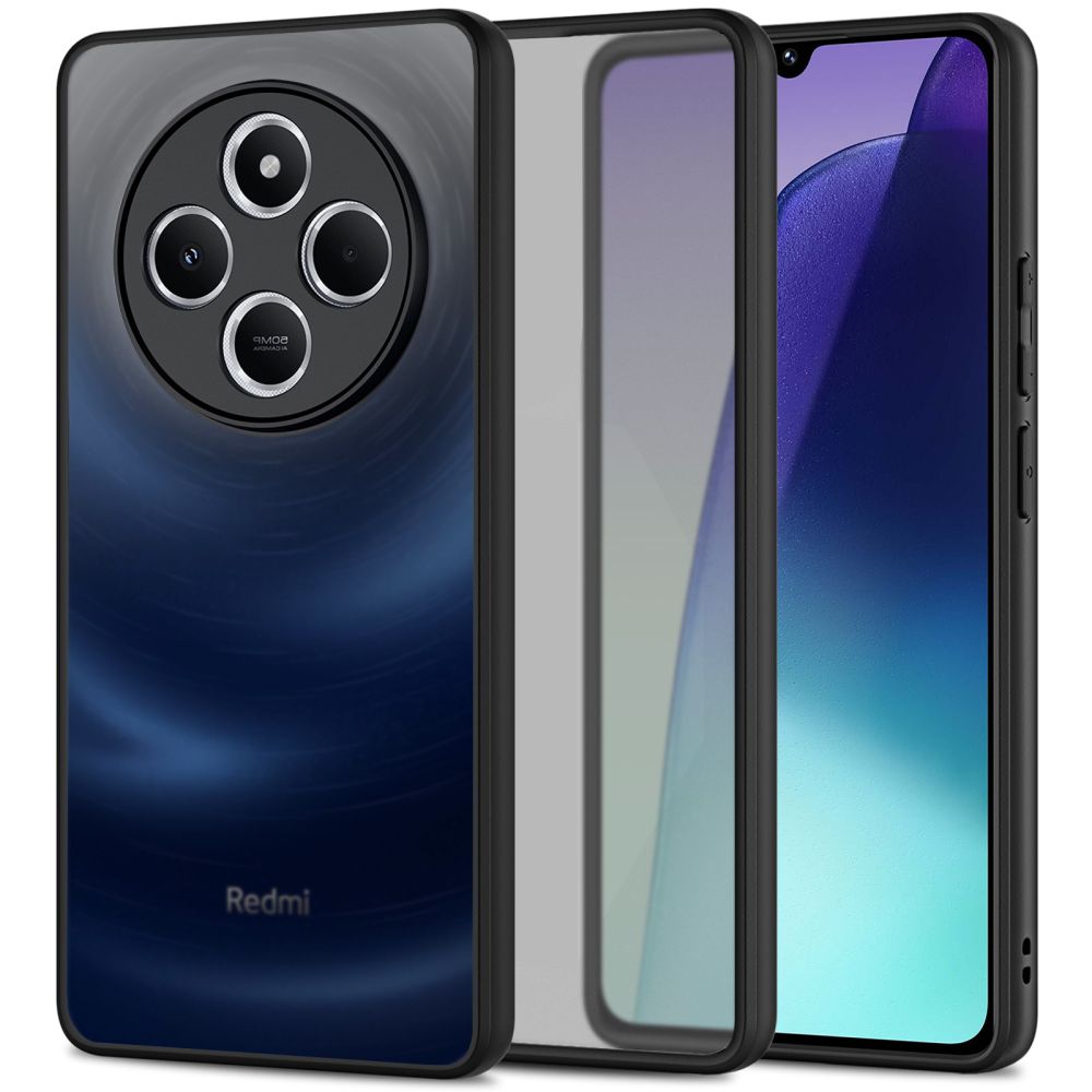 Tech-Protect MagMat-etui til Xiaomi Redmi 14C / Poco C75 - sort