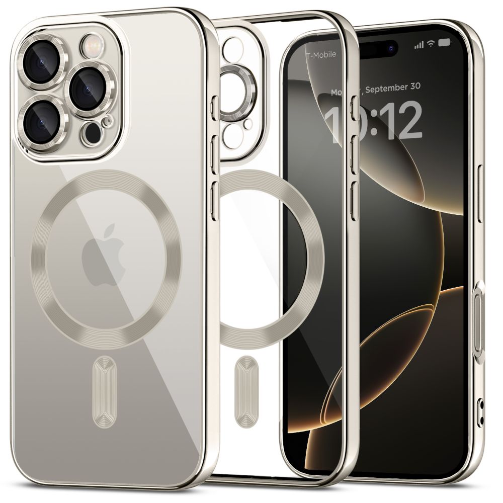 Tech-Protect MagFlex MagSafe-etui til iPhone 16 Pro - titanium