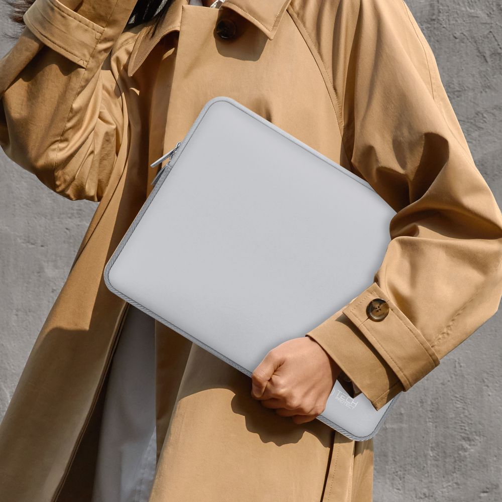 Tech-Protect Neoslim 13-14" taske til bærbar computer - grå