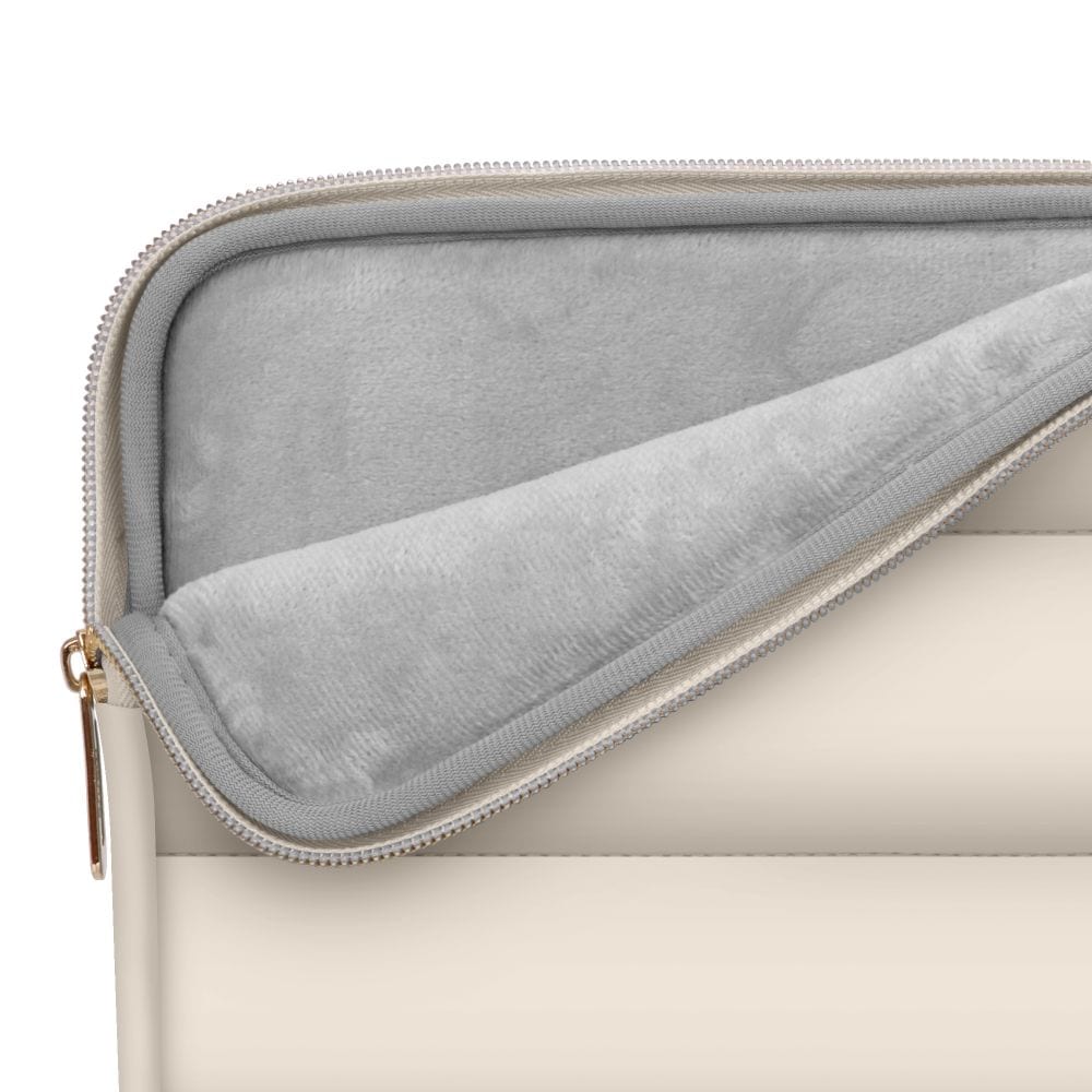 Tech-Protect Puffy 13-14 taske til bærbar computer - Beige