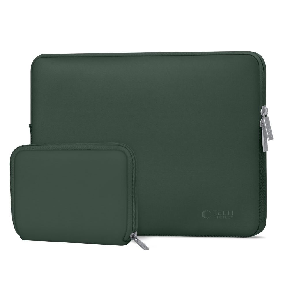 Tech-Protect Neoslim 15-16" taske til bærbar computer - grøn