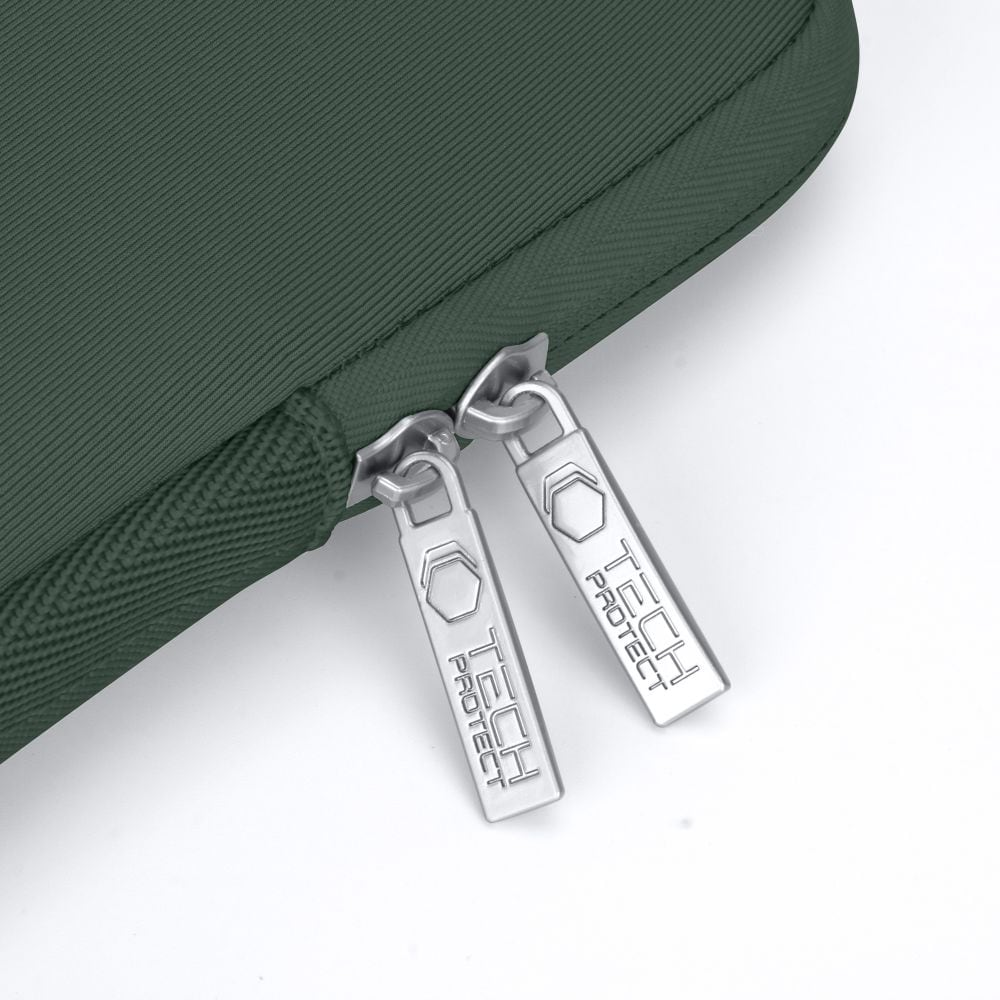 Tech-Protect Neoslim 15-16" taske til bærbar computer - grøn