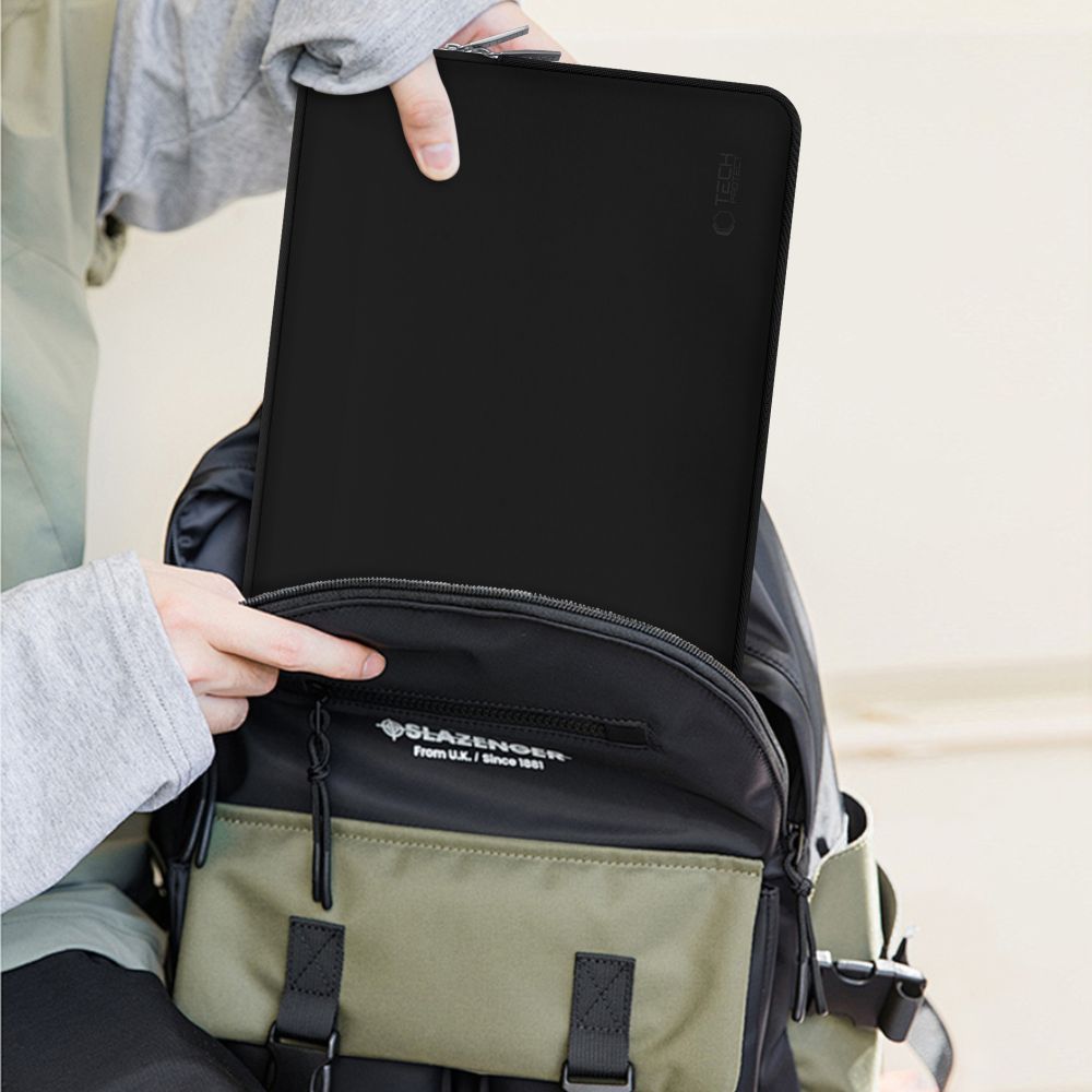 Tech-Protect Neoslim 15-16" taske til bærbar computer - sort