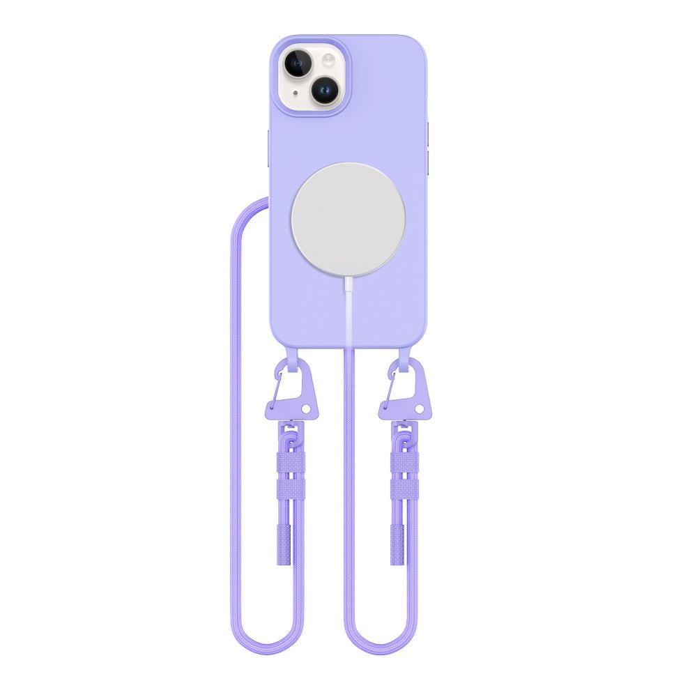 Tech-Protect MagNecklace MagSafe iPhone 13 Etui - Lavendel