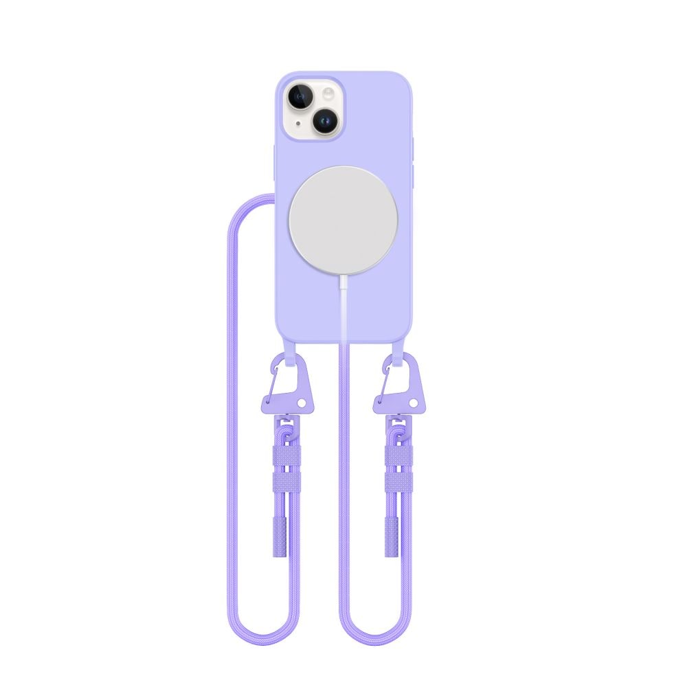 Tech-Protect MagNecklace MagSafe iPhone 13 MINI-etui - Lavendel