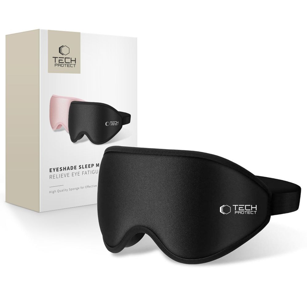 Tech-Protect Eyeshade-søvnmaske - sort
