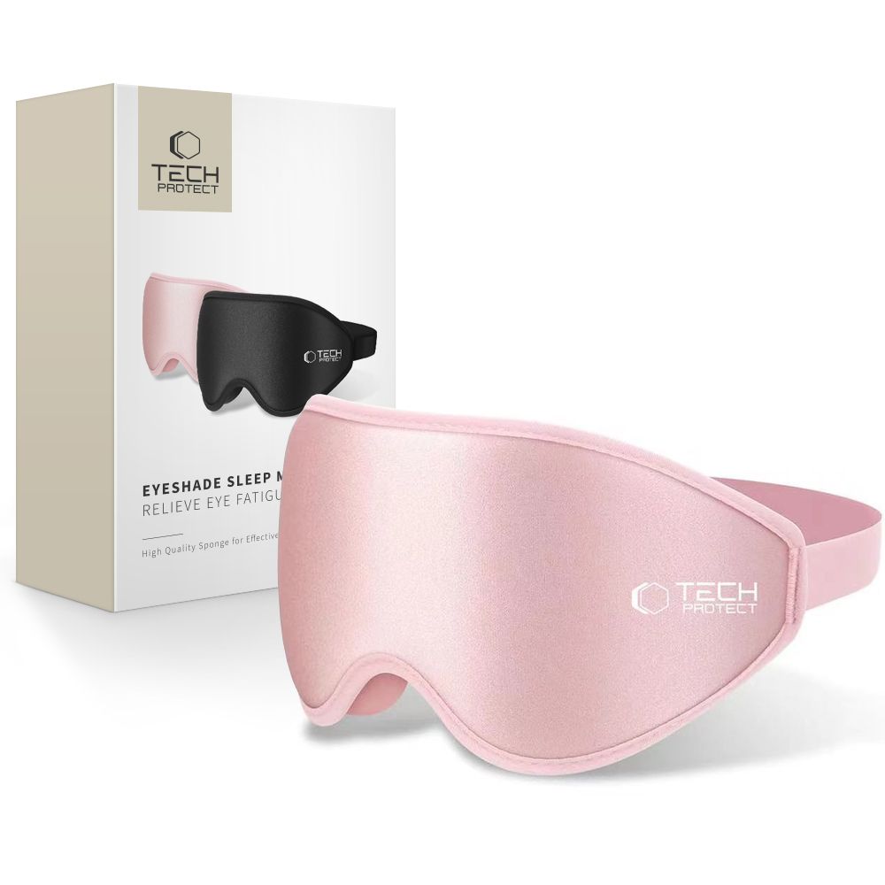 Tech-Protect Eyeshade-søvnmaske - lyserød