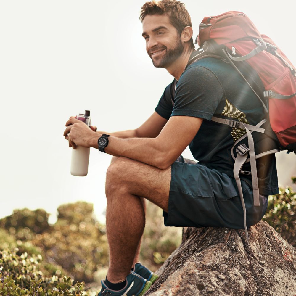 Tech-Protect Silikonerem til Garmin Fenix 5S / 5S PLUS / 6S / 6S Pro / 7S / 8 (43MM) - Grøn
