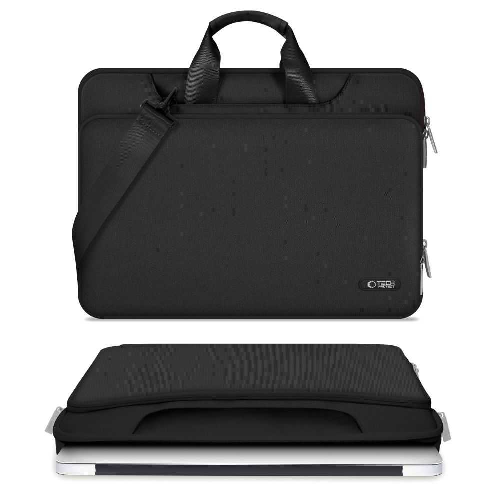 15-16 Tech-Protect Pocket Laptop-taske - sort
