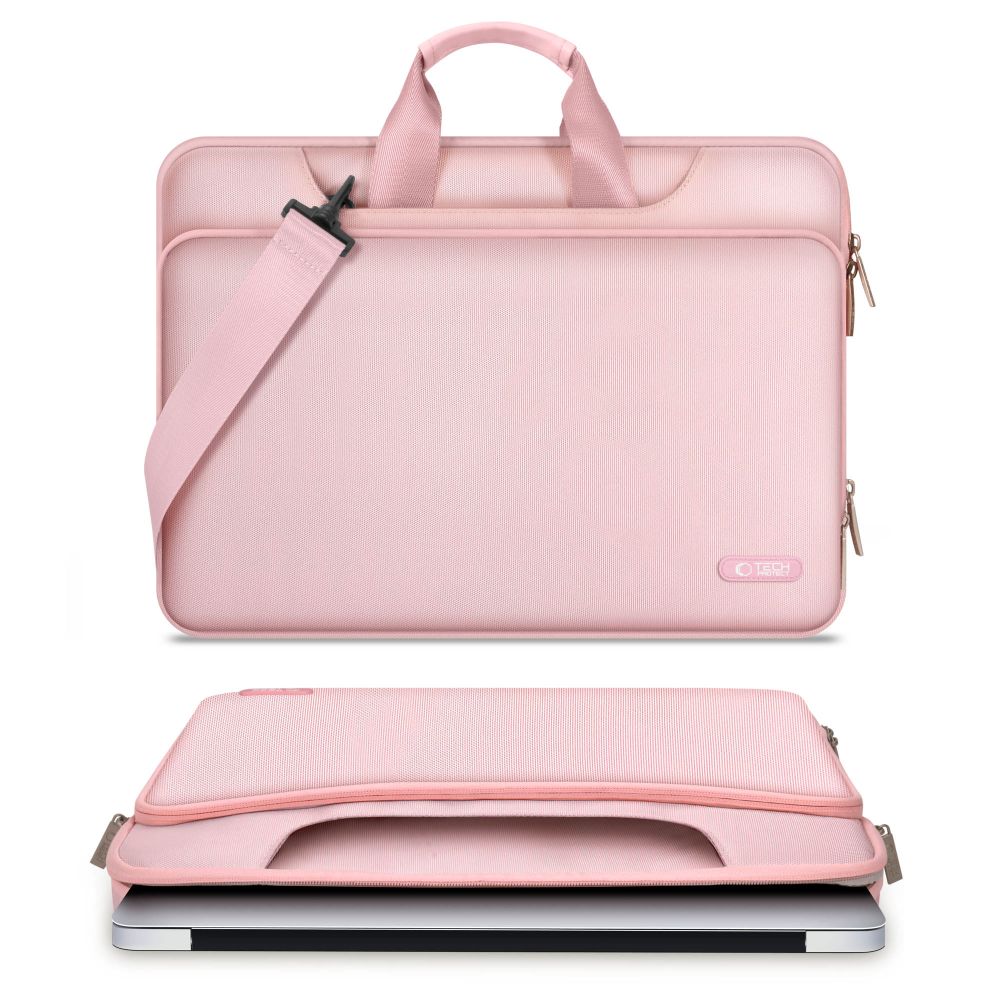 Tech-Protect Pocket 15-16 taske til bærbar computer - pink