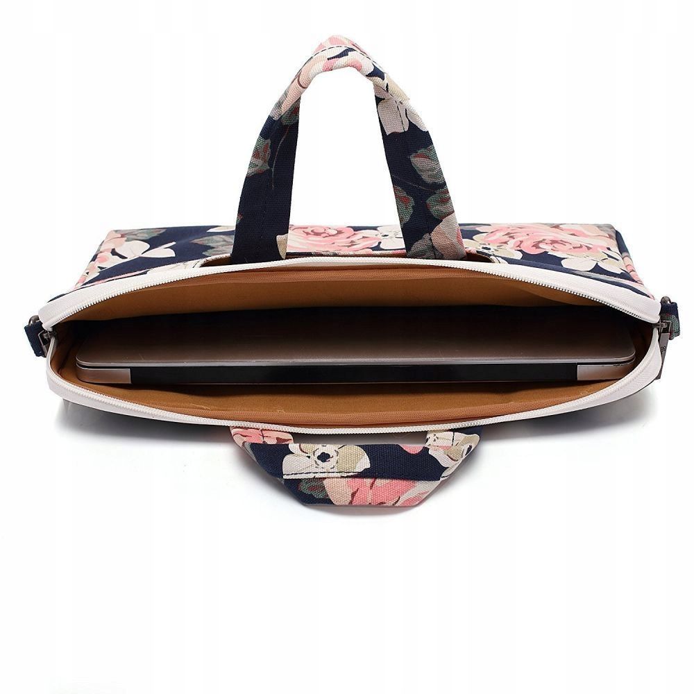 Canvaslife Briefcase Laptop-taske 15-16'' - Hvid/Pink