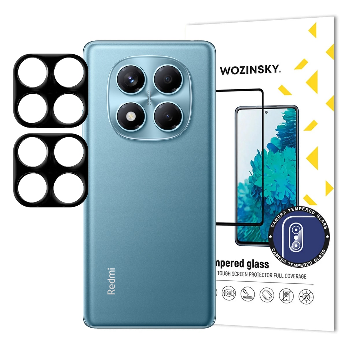 Wozinsky Fuldt kameraglas til Xiaomi Redmi Note 14 Pro+, 2-pak