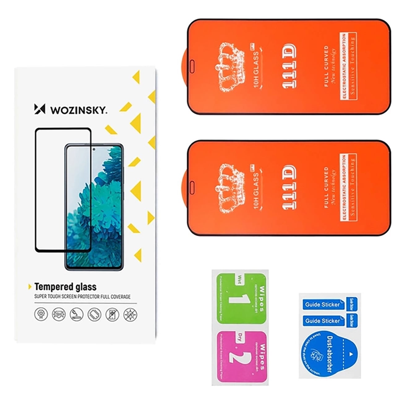 Wozinsky Hærdet glas til Xiaomi Redmi 14C 5G, 2-pak