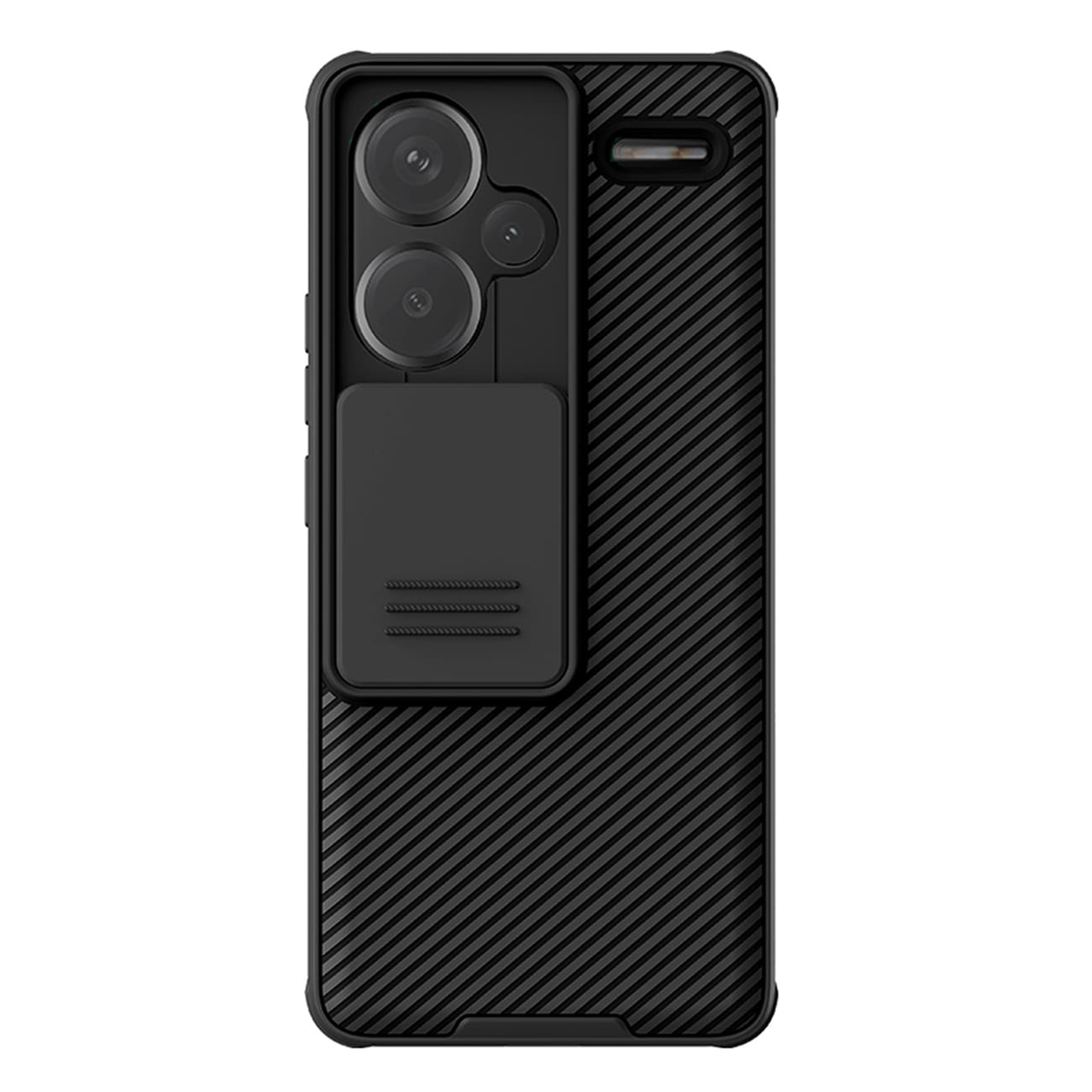 Nillkin CamShield Pro-etui til Xiaomi Redmi Note 13 Pro+ 5G - sort