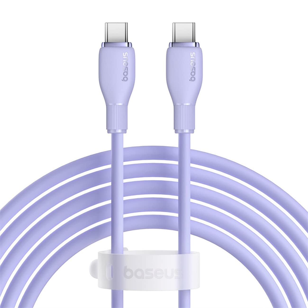 Baseus Pudding 100W USB-C - USB-C kabel 2m - Lilla