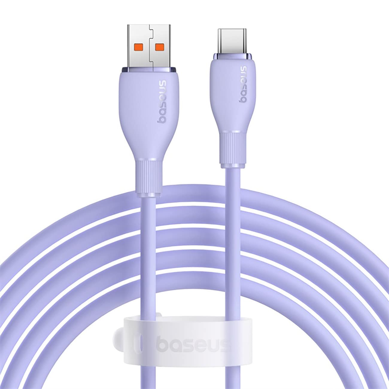 Baseus Pudding 100W USB-A - USB-C kabel 2m - Lilla