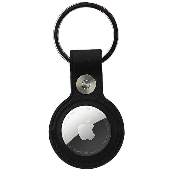 Audi AirTag-etui i syntetisk læder - sort
