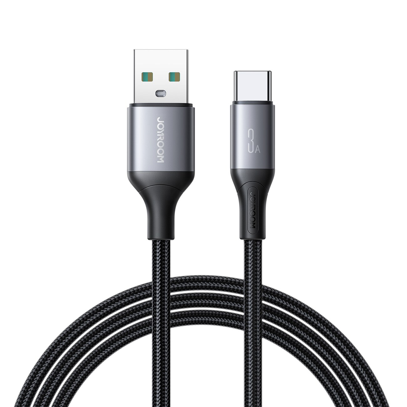 Joyroom S-A28 Flash Series 3A USB-A - USB-C kabel 2m - sort